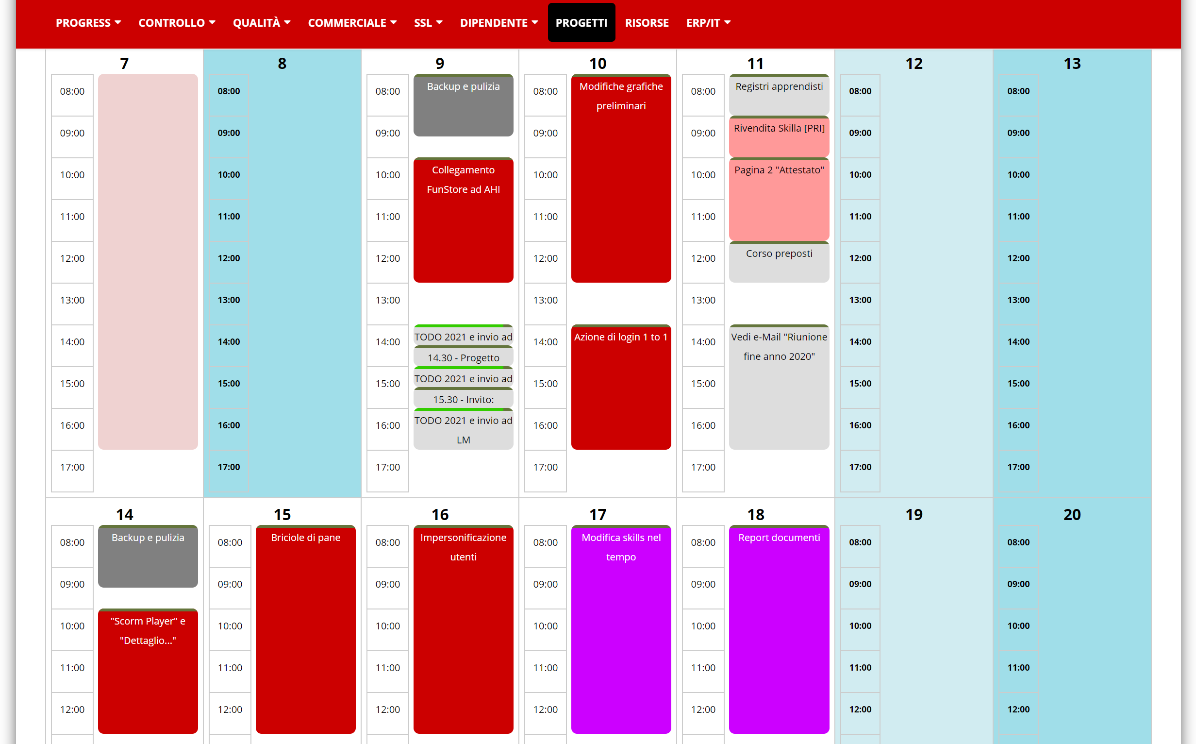 Gestione progetti DynDevice